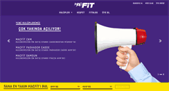 Desktop Screenshot of macfit.com.tr